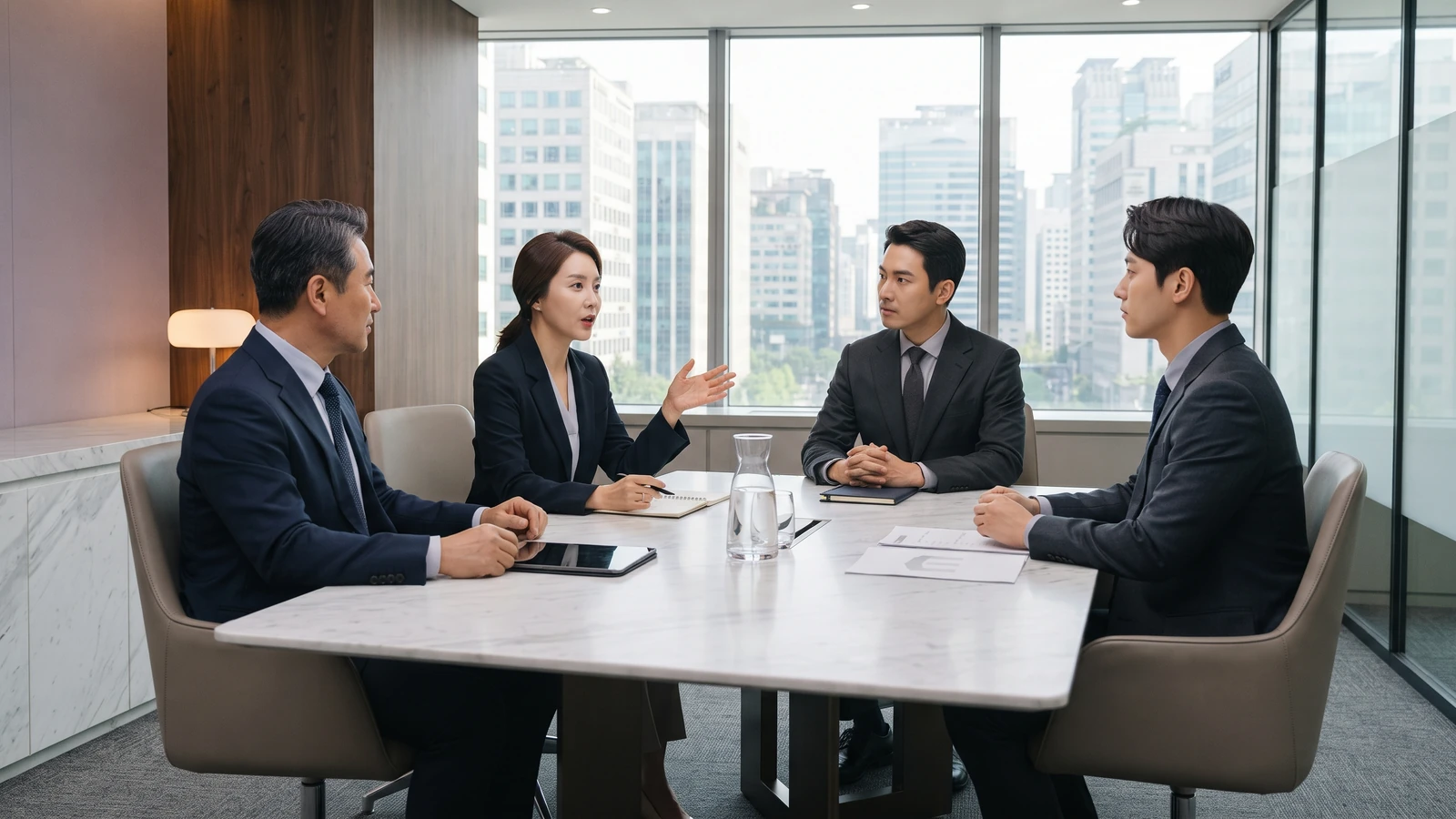 웹즐 시니어 파트너 및 임원진 전략 회의